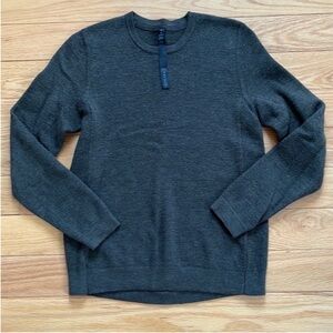 Lululemon Alpine Air Crew *Heathered Dark Olive